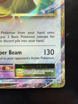 Pokemon Dragonite EX 72/108 Holo Ultra Rare XY Evolutions (NM) - Image 5