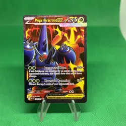 Mega Heracross ex 108/094 ME02: Phantasmal Flames Ultra Rare 2025 Pokemon NM - Image 1