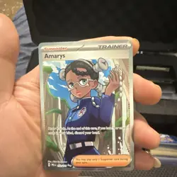 Amarys Prismatic Evolutions Ultra Rare Trainer Pokemon TCG SV 132/131 - Image 1
