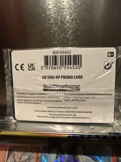 1 Pack of 2023 Pokemon Professor Program Stamped Holo Energy SVE 151 - Image 2