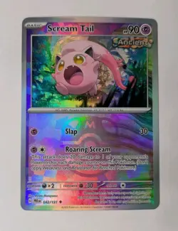 Pokemon TCG - Scream Tail (Master Ball Pattern) Holo 042/131 PRI - Near Mint - Image 1