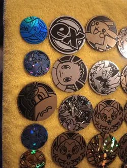 Lot of Official Pokemon TCG Coins - Image 2