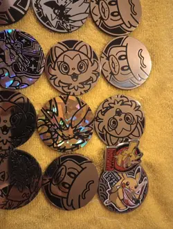 Lot of Official Pokemon TCG Coins - Image 4