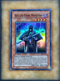 Yugioh Skilled Dark Magician MFC-065 Super Rare 1st Ed NM - Image 1