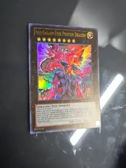 Neo Galaxy-Eyes Photon Dragon (Ghost Rare) GAOV-EN041 Galactic Overlord NM - Image 3
