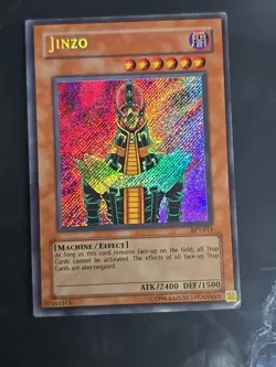 Jinzo BPT-011 Secret Rare Limited Edition Promo DMG Free Shipping! - Image 1