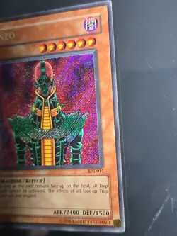 Jinzo BPT-011 Secret Rare Limited Edition Promo DMG Free Shipping! - Image 4
