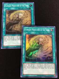 Yugioh Flawless Perfection of the Tenyi OP17-EN008 Super x2 (NM) - Image 1