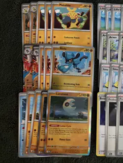 Mega Lucario EX Tournament Ready Pokemon TCG Deck w/ Play Stamp cards - Image 2