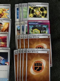 Mega Lucario EX Tournament Ready Pokemon TCG Deck w/ Play Stamp cards - Image 5