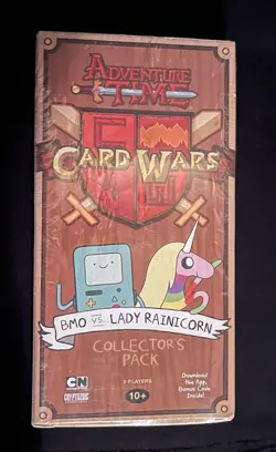 Adventure Time Card Wars Collector's Pack 2: BMO vs. Lady Rainicorn Game Sealed! - Image 1