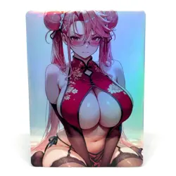 Highschool of the Dead Saya Takagi Goddess Anime Waifu ACG Foil Card - Image 1