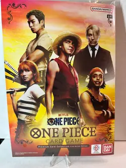 One Piece TCG • Premium Card Collection Live Action • Promo • ENG/NM/Sealed - Image 1