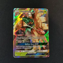 Decidueye GX 12/149 Sun & Moon Base Set Ultra Rare Holo Pokemon Tcg Card NM - Image 1