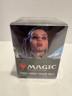 MAGIC THE GATHERING PRO - 100 + DECK BOX 1 CARD DIVIDER INSIDE ULTRA PRO 2023 - Image 1