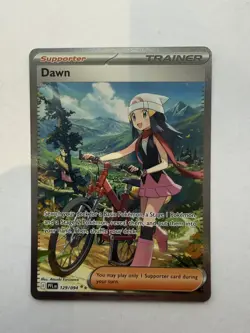 Dawn 129/094 Me02: Phantasmal Flames Holo Sar English Pokemon Card Near Mint - Image 1