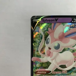 Sylveon V SWSH202 SWSH: Sword & Shield Promo Cards Holo Near Mint - Image 5
