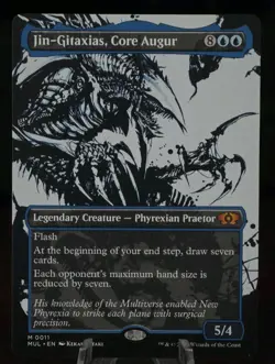 MTG English Jin-Gitaxias, Core Augur NM showcase extended art regular - Image 1