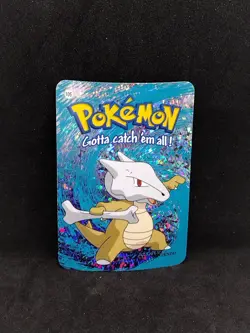 Marowak #105 2000 Pokemon Vending Prism Holo Sticker Card - Image 1