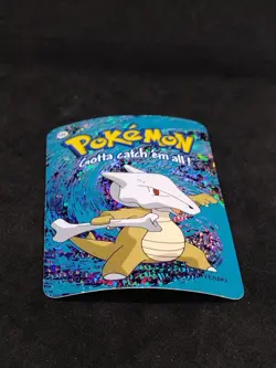 Marowak #105 2000 Pokemon Vending Prism Holo Sticker Card - Image 3