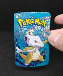 Marowak #105 2000 Pokemon Vending Prism Holo Sticker Card - Image 4