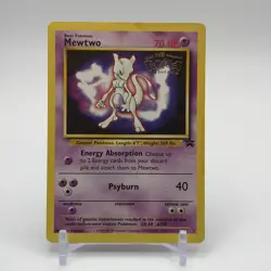 Pokemon TCG Mewtwo #3 WB Kids Presents the First Movie Promo Card LP A1 - Image 1