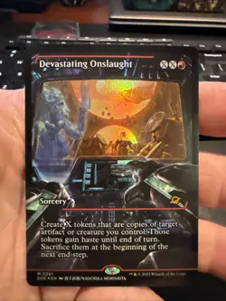Devastating Onslaught (0361) (Showcase) Edge of Eternities Foil NM - Image 1