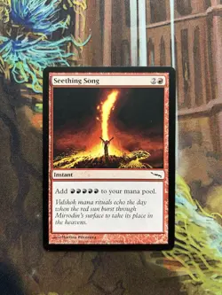 Near Mint, English - 1 x MTG Seething Song Mirrodin - Image 1