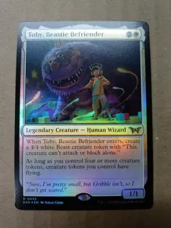 Toby, Beastie Befriender DSK #35 Foil Standard Art NM MTG - Image 1