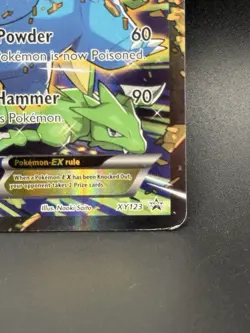 Venusaur EX XY123 Pokemon XY Promo Ultra Rare Black Star Promo HP - Damaged - Image 4