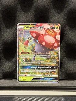 Pokemon - Vileplume GX 4/236 - Sun & Moon Cosmic Eclipse NM - Image 1