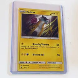 Raikou - 32/73 - Rare - Holographic - Pokemon TCG - Image 1
