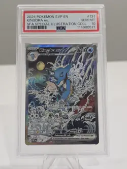 2024 POKEMON SVP PROMO SPECIAL ILLUSTRATION COLLECTION #131 KINGDRA EX PSA 10 - Image 1
