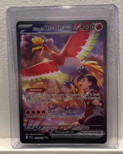 Ethan's Ho-Oh ex 230/182 - Destined Rivals Pokemon TCG - NM/M - Image 3