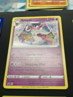 Sylveon ULTRA RARE BLACK STAR PROMO SWSH211 - Pokemon Sword & Shield NM Cosmos - Image 1