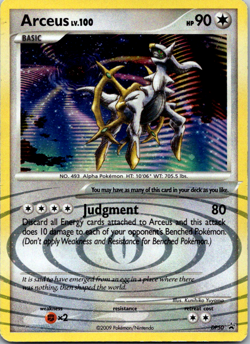 Arceus - DP50 Black Star Promo Holo Pokemon - LP - Image 1