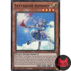 Yugioh Staysailor Romarin LIOV-EN094 Super Rare 1st Edition LP - Image 1