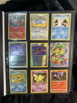 Pokemon binder full of cards vintage, holos, radiant collection, bulk lot DMG - Image 1