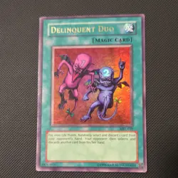 Yu-Gi-Oh! Delinquent Duo MRL-039 Magic Ruler Ultra Rare Spell Unlimited Card - Image 1