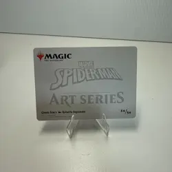 MTG, Gwen Stacy Art Card (34/54) Art Series: Marvel Spider-Man - Image 3