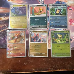 Black Bolt White Flare Pokeball Pattern Holo Lot Of 11 Cards - Image 1