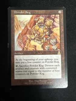 Magic The Gathering Urza's Destiny Powder Keg Regular Card LP- Condition Rare - Image 3
