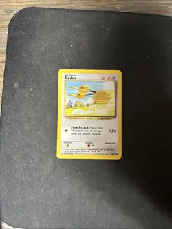 DODUO - Base Set - 48/102 - Common - Pokemon Card - Unlimited Edition D18 - Image 1