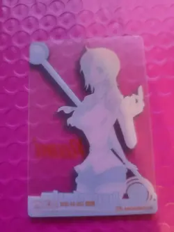 One Piece Morinaga Wafer Choco Clear Card Nami - Image 2