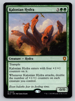 Kalonian Hydra - Commander: Bloomburrow MTG - Image 1
