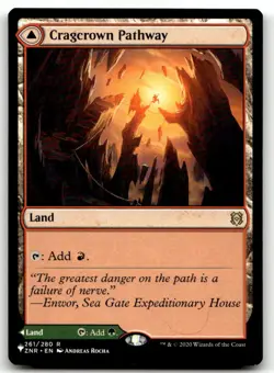 MTG The List Reprints #261 Cragcrown Pathway NM - Image 1