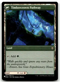 MTG The List Reprints #261 Cragcrown Pathway NM - Image 2