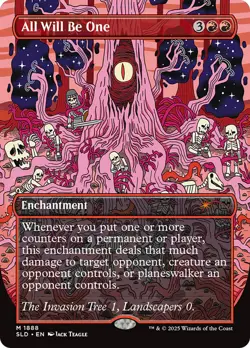 All Will Be One (Rainbow Foil) [Secret Lair Drop Series] Magic MTG - Image 1
