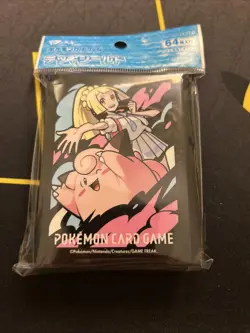 Japanese Pokemon Center Card Sleeves Lillie & Clefairy -BRAND NEW- US Seller (J3 - Image 2