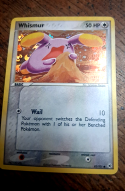 Pokemon Whismur Hidden Legends 82/101 Reverse Holo NMint Fast Ship - Image 3